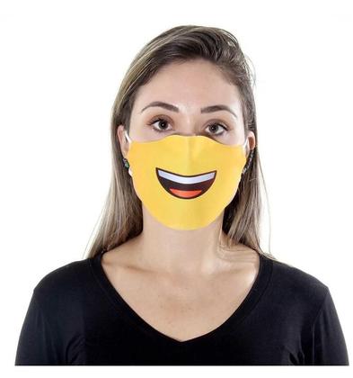 Imagem de Máscara Dupla Proteção Respiratório Reutilizável e Divertida