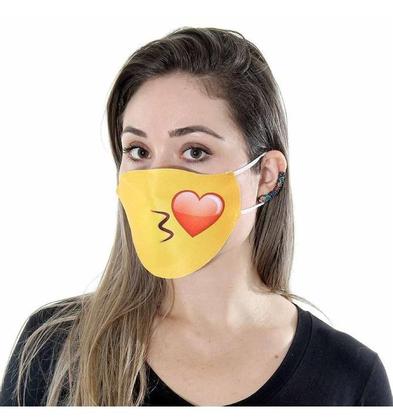 Imagem de Máscara Dupla Proteção Respiratório Reutilizável e Divertida