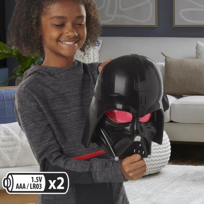 Máscara Eletrônica Star Wars Ahsoka Tano - Frases E Sons Para Fãs