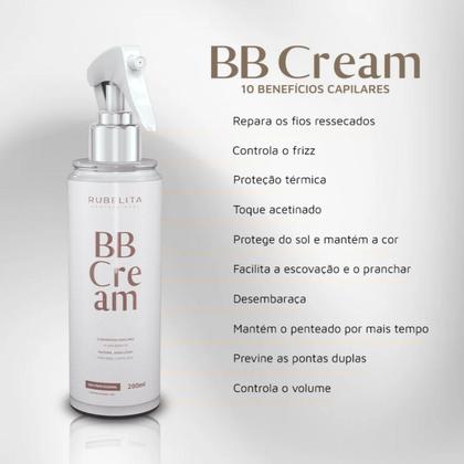 Imagem de Mascara em Spray BB Cream 10 Beneficios 200ml Rubelita