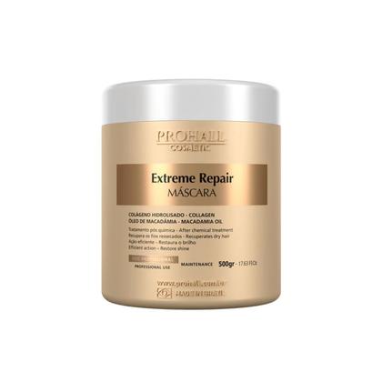 Imagem de Máscara Extreme Repair 500g Ultra Nutrição Pós Quimica  ProHall Professional