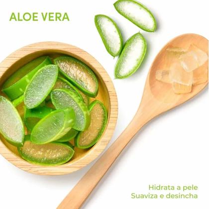 Imagem de Máscara Facial Aloe Vera Hidratante Calmante  Kiss NY 