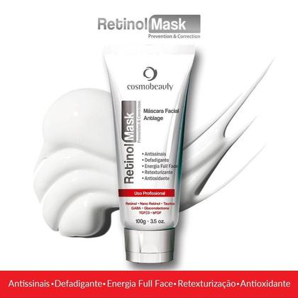 Imagem de Máscara Facial Antiage Retinol Mask Cosmobeauty 