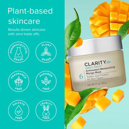 Imagem de Máscara Facial ClarityRx Daily Fruit Antioxidant - Hidratante com Manga