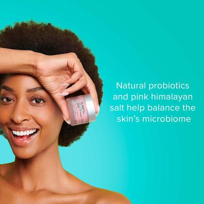 Imagem de Máscara facial ClarityRx Live + Be Well, probiótico, sal rosa do Himalaia