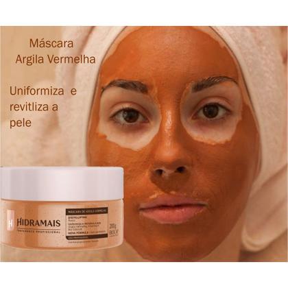 Imagem de Máscara Facial De Argila Vermelha 200GR Hidramais