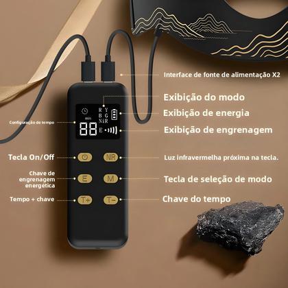 Imagem de Máscara Facial De Terapia Com Luz LED Anti-Envelhecimento 4 Cores Rejuvenescimento Da Pele Uso