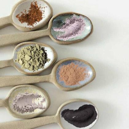 Imagem de Máscara Facial Elemento Mineral Argila Burgundy com Pó de Rubi