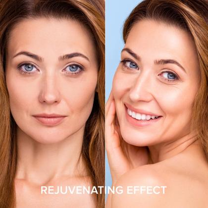 Imagem de Máscara facial MAREE de colágeno com ácido hialurônico, pacote com 2 unidades, 12 quilates