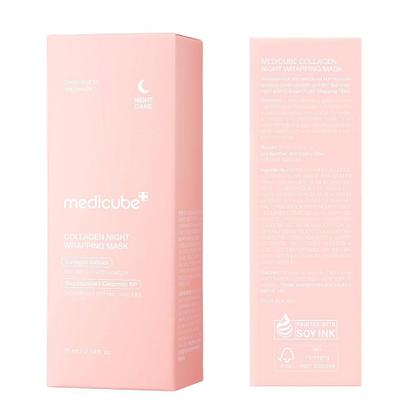 Imagem de Máscara Facial Peel Off Noturna Medicube com Colágeno para Elasticidade e Hidratação