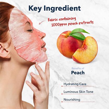 Imagem de Máscara Facial Purificante Bubble Purederm - Extrato de Pêssego