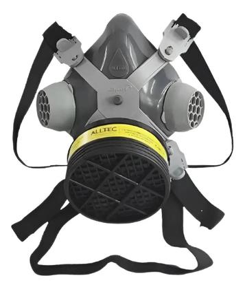 Imagem de Mascara Facial Respirador C/ Filtro Gases Ácidos Alltec - ALLTEC DO BRASIL LTDA