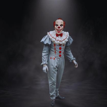 Imagem de Máscara Halloween Palhaço It A Coisa Pennywise Realista