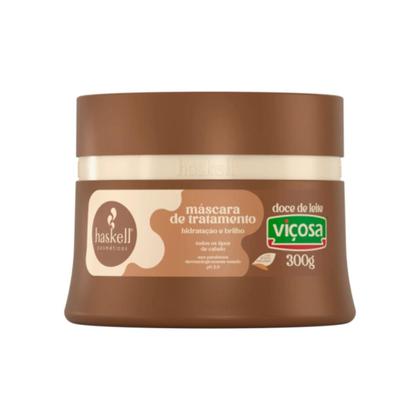 Imagem de Máscara Haskell Doce de Leite Viçosa + Bananeira 300g+Escova