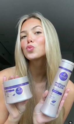 Imagem de Máscara Haskell Matiza+ com Kit de Aplicação para o Cabelo