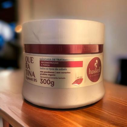Imagem de Mascara Haskell Queratina Reconstrução e Força 300 ML