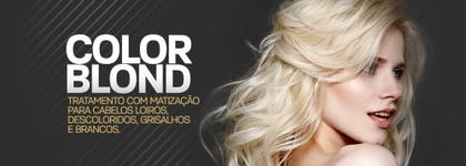 Imagem de Máscara Hidratante Cabelos Loiros  e com Luzes Color Blond 500g - Anuar