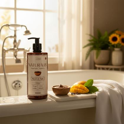 Imagem de Máscara hidratante Naturalis Theros Therapy Fortificante crescimento capilar com Argila