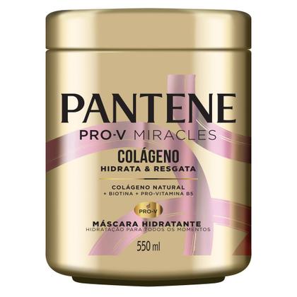 Imagem de Máscara Hidratante Pantene Colágeno Hidrata e Resgata 550ml