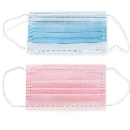 Imagem de Máscara Infantil Tnt Descartável Tripla C Elástico Azul 100U