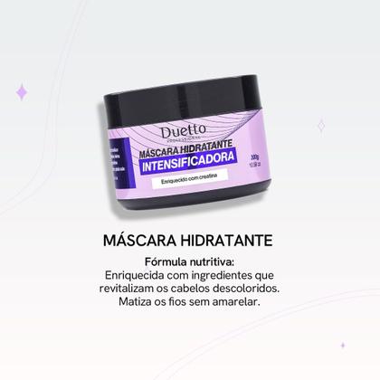 Imagem de Máscara Intensificador Cabelos Loiros Duetto 280g