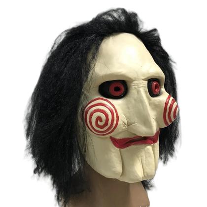 Imagem de Máscara Jigsaw Filme Jogos Mortais Latex Halloween Látex