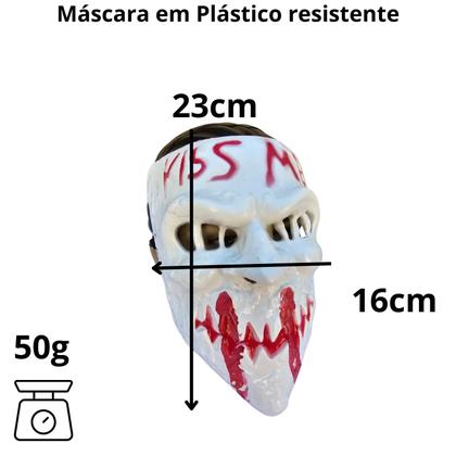Imagem de Máscara kiss me beije Plástica Cosplay Carnaval Halloween