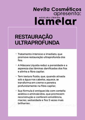 Imagem de Máscara Lamelar Haskell 5x Mais Brilho + Fluido Encorpa Fios