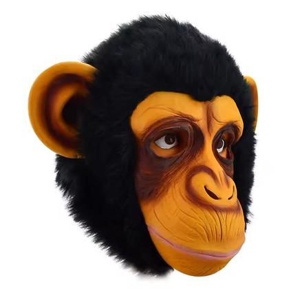 Imagem de Máscara Látex Animal Macaco Realista Pelugem Monkey 