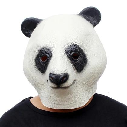 Imagem de Máscara Látex Animal Panda Realista Festa Halloween