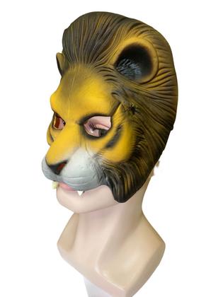 Imagem de Máscara Leãozinho Metade do rosto de Látex com Elástico