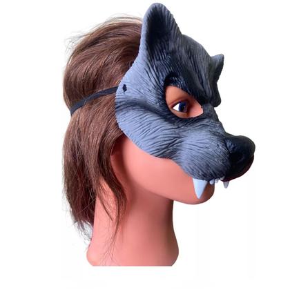Imagem de Mascara Lobo Mau com língua de fora látex p/ Teatro Festa