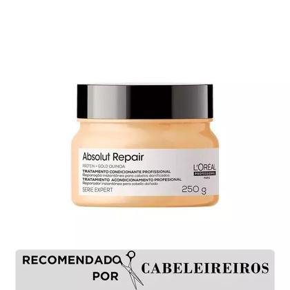 Imagem de Máscara LOréal Professionnel Absolut Repair Gold Quinoa + Protein 250ml