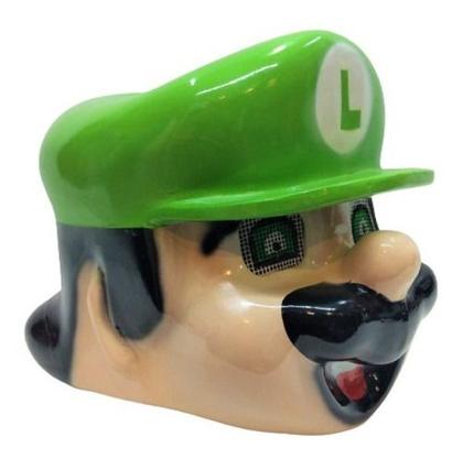 Imagem de Máscara Luigi ,trenzinho,fibra,fantasias,carretas,novo