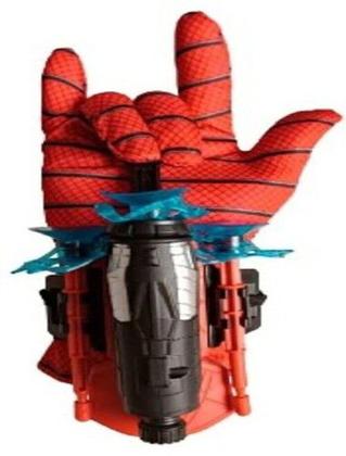 Imagem de Máscara,luva lança-dardos e relógio infantil Homem-Aranha_C