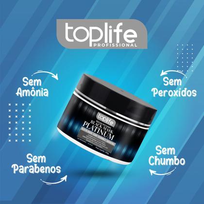 Imagem de Máscara Matizadora Black Platinum 250g Toplife