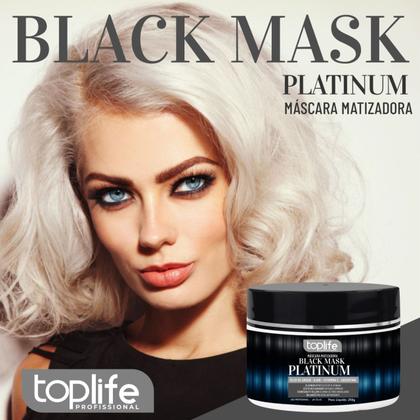 Imagem de Máscara Matizadora Black Platinum 250g Toplife