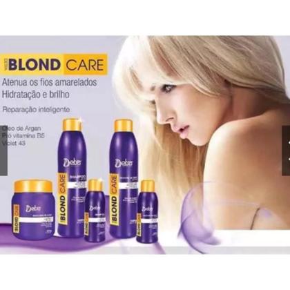 Imagem de Mascara matizadora Blond Care Detra 500 g