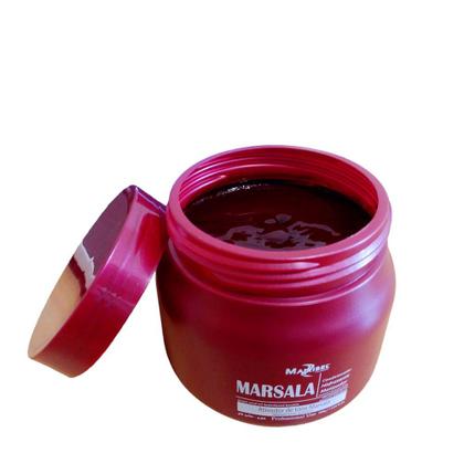 Imagem de Máscara Matizadora e Hidratante Marsala 500g - Mairibel