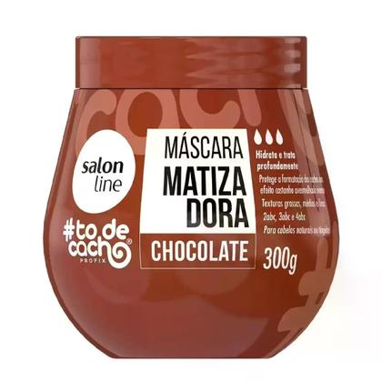 Imagem de Máscara Matizadora Todecachos Chocolate Salon Line 300G