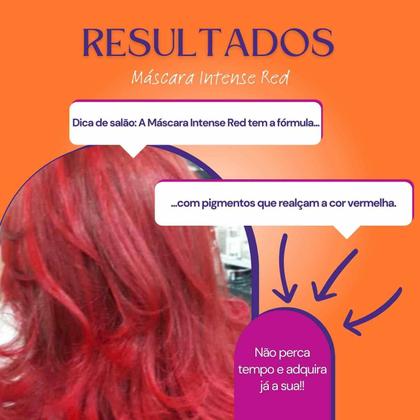Imagem de Máscara Matizadora Vermelha Intense Red 300g Light Hair