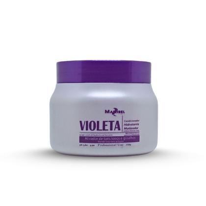 Imagem de Máscara Matizadora Violeta Mairibel 250g - Remove o Amarelado de Loiros e Grisalhos