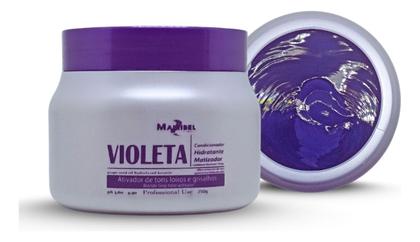 Imagem de Máscara Matizadora Violeta Mairibel 250g - Remove o Amarelado de Loiros e Grisalhos