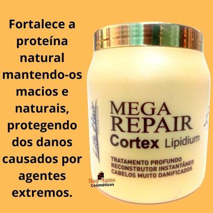 Imagem de Mascara Mega Repair Hidratação Completa  Life Hair 1000g