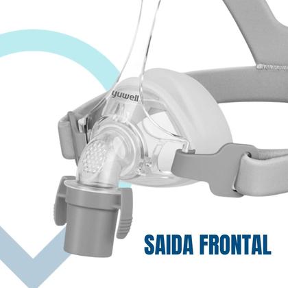 Imagem de Máscara Nasal Silicone Yn01 Yuwell Apoio Testa Cpap Bipap Almofadas P M G