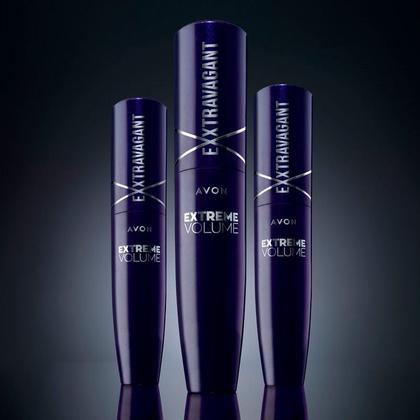 Imagem de Máscara para cílios avon exxtravagant preto 9,5 ml