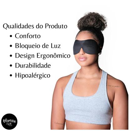 Imagem de Máscara para dormir 3D Tapa Olhos Dormir Bem Máscara De Descanso Olhos