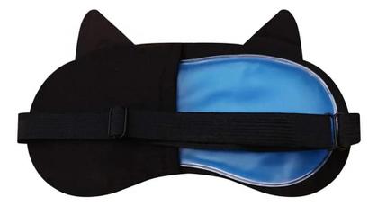Imagem de Máscara Para Dormir Com Gel Térmico Reduz Olheiras Cansaço C