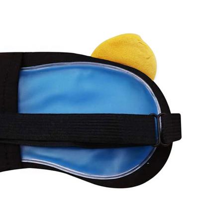 Imagem de Máscara Para Dormir Com Gel Térmico Reduz Olheiras Cansaço