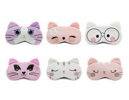 Imagem de Máscara Para Dormir Com Gel Térmico Reduz Olheiras Cansaço